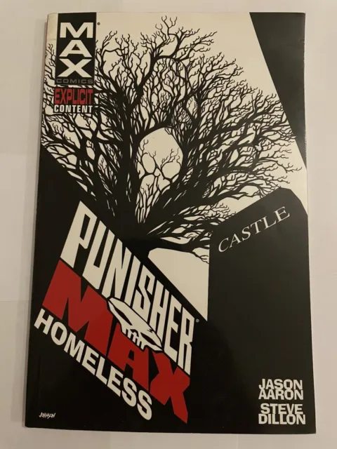 Punishermax : Homeless by Jason Aaron (2012, Trade Paperback) Very Good