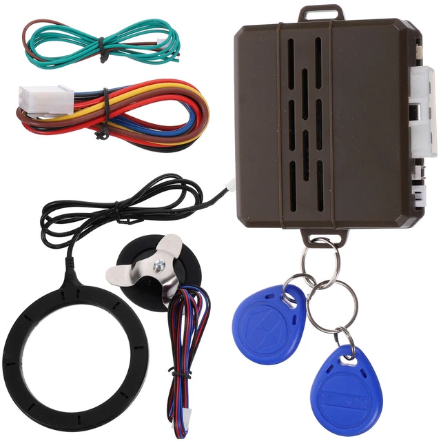 Kit sistema di avviamento remoto avviamento a spinta ingresso senza chiave auto 12 serrature