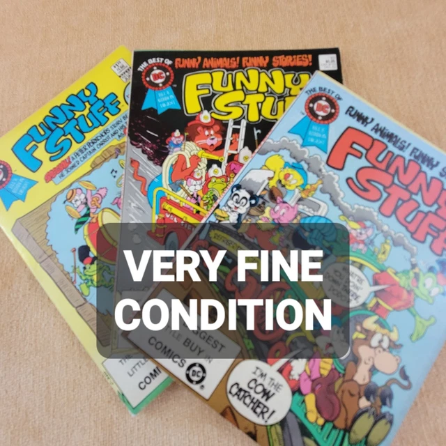 #37,43,49 The Best Of DC Blue Ribbon Digest  FUNNY STUFF 1983-1984