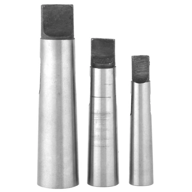 Adaptateur Cône Morse MT1 Vers Filetage 1/2-20 - Pour Tours, Perceuses - Acier De Précision Rectifié - 6