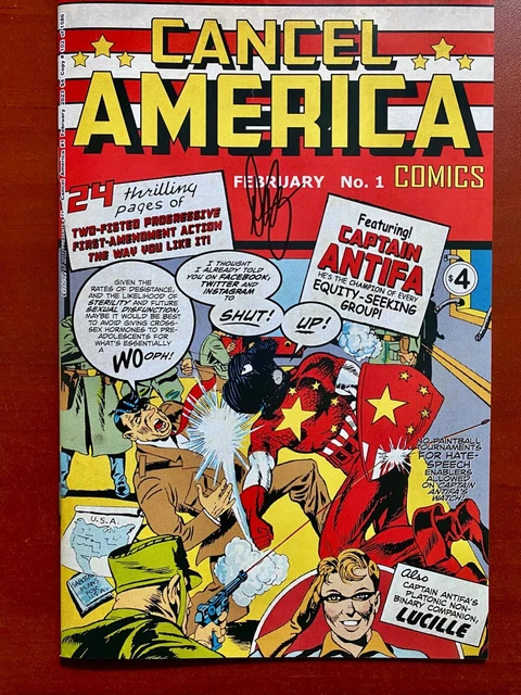 Cerebus: Cancel America #1 Cover A #102 Of 1586 ~ Nm/Mt (9.8) Signed By Dave Sim