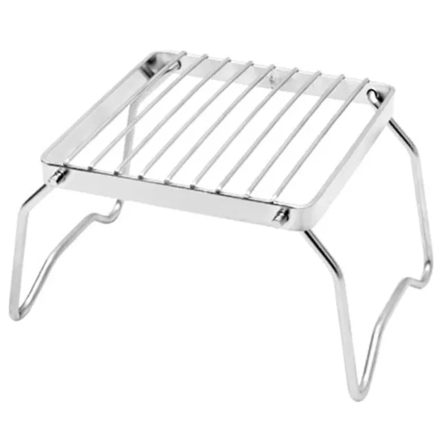 Grill barbecue pratique et pliable pour les pique-niques de camping et la cuisin