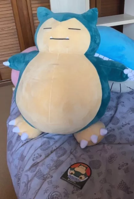 Peluche Ronflex Géante - N°1 Peluche Pokemon Officielle