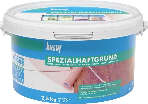 Knauf Spezialhaftgrund 2,5 kg Grundierung orange Innen und Außen