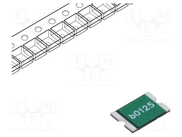 Sécurité: Ptc Polymère Geh : 2920 Imax: 100A 1,25A 0ZCF 0ZCF0125FF2C Smd-Polyme