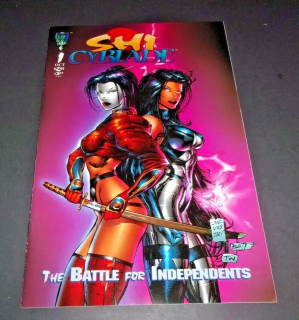 Shi Cyblade #1 The Battle For Independents Image Comics