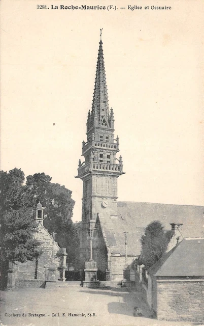 CPA LA ROCHE-MAURICE Church and Ossuary (139797)