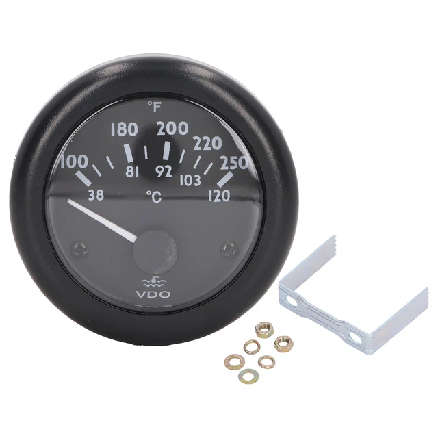 (12V)Motorwassertemperaturanzeige 2-Zoll-ABS-präzise Größe Wasserdichter OBD
