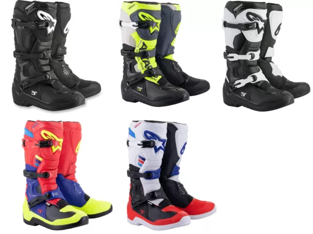 Alpinestars Tech 3 Boots for Offroad MX Motocross Dirt Bike Riding - Men's Sizes