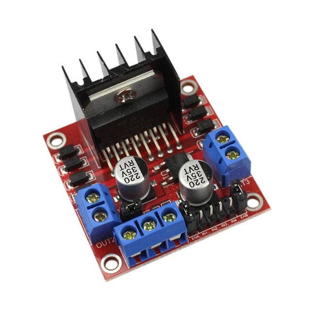 Modulo L298N Driver Motore OcioDual - Doppio Ponte H Per Motori Stepper E DC, Per Raspberry E Arduino - Foto 10