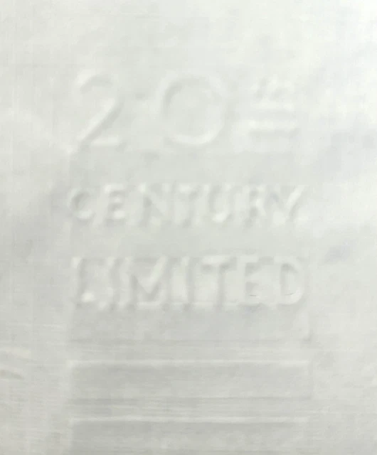 Five NYC 20th Century Limited Paper Coasters 2