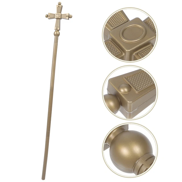 PLASTIC CANE WALKING Stick Halloween Style Cane Prop Cosplay Walking