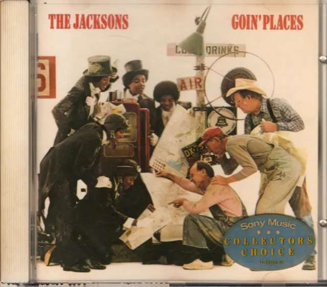 The Jacksons - Goin' Places - Sony Cd 1977 + Sticker/ Cd Near Mint!