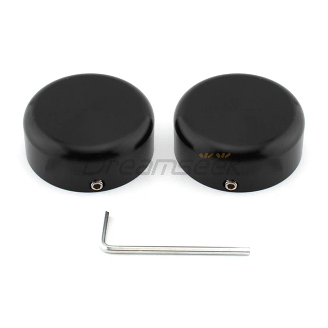 Couvercles De Fourche Allongés +5,1 Cm Pour Harley Touring/Softail – 49 Mm, Alu 6061-T6, Pour Look Customisé
