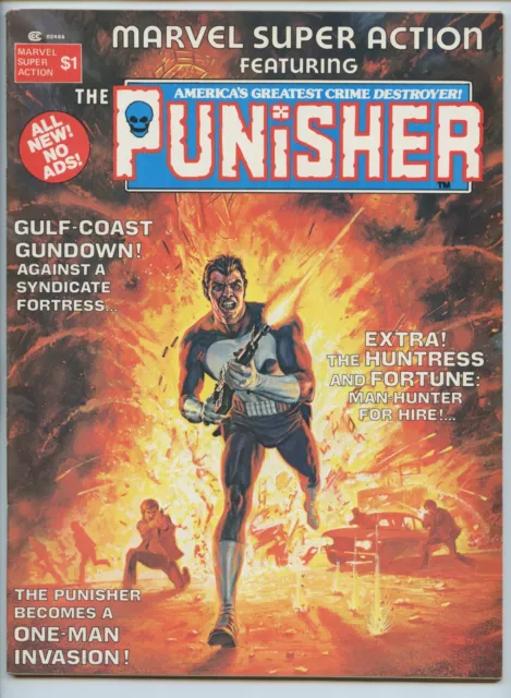 Marvel Super Action #1 Marvel Comics 1976 1st Dominic Fortune, Early Punisher!