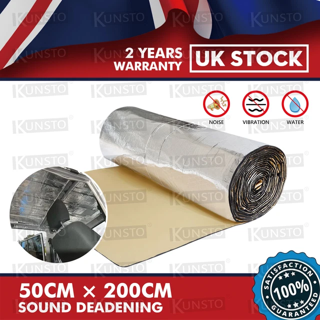 CAMPER VAN INSULATION Foam Sound proof floor roof vw t 1 2 5 6