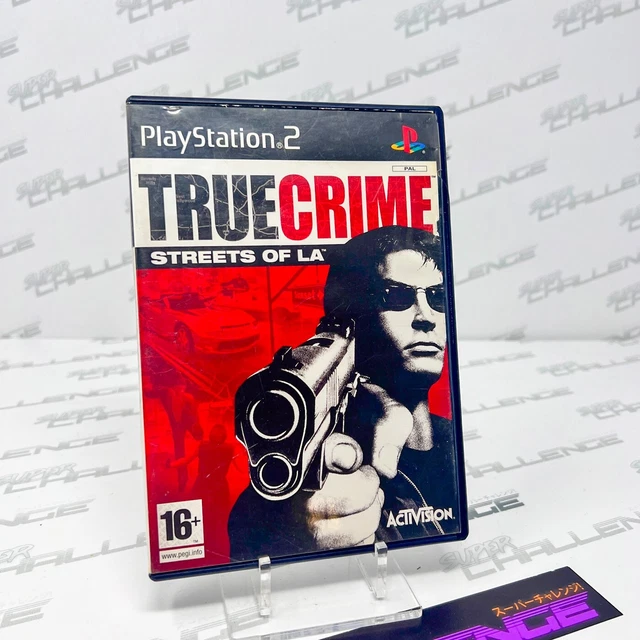 True Crime Streets of LA PS2 PlayStation 2 PAL/UK Complete with Manual