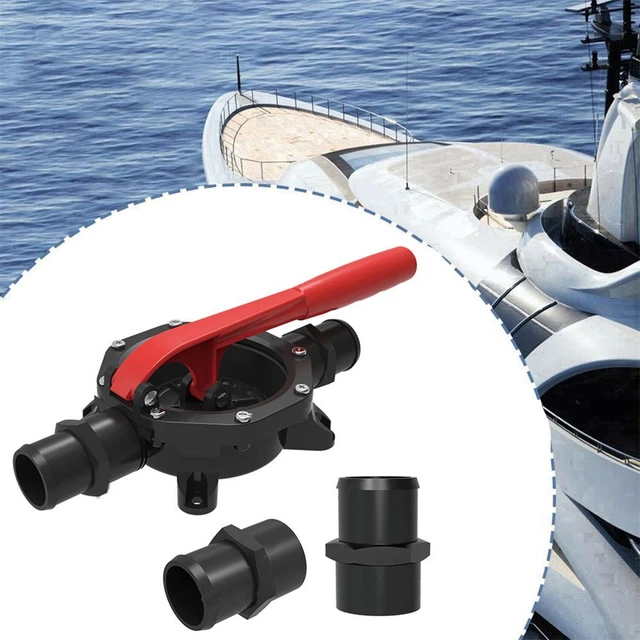 Pompe à diaphragme à main Auto-amorçage Pompe de cale marine Pompe à eau