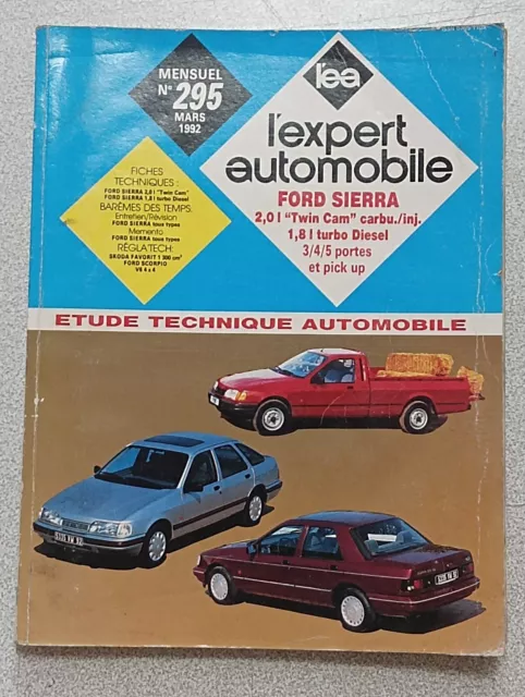 Rta Revue Technique Automobile Étude L'expert Automobile N295 Ford  Sierra