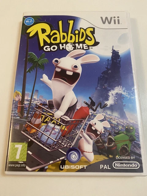 Netindo Rabbid RABBIDS GO HOME - Nintendo Wii £5.42 - PicClick UK