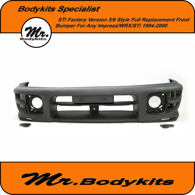 VERSION 5 6 STI Style Front Bumper For Subaru Impreza WRX STi