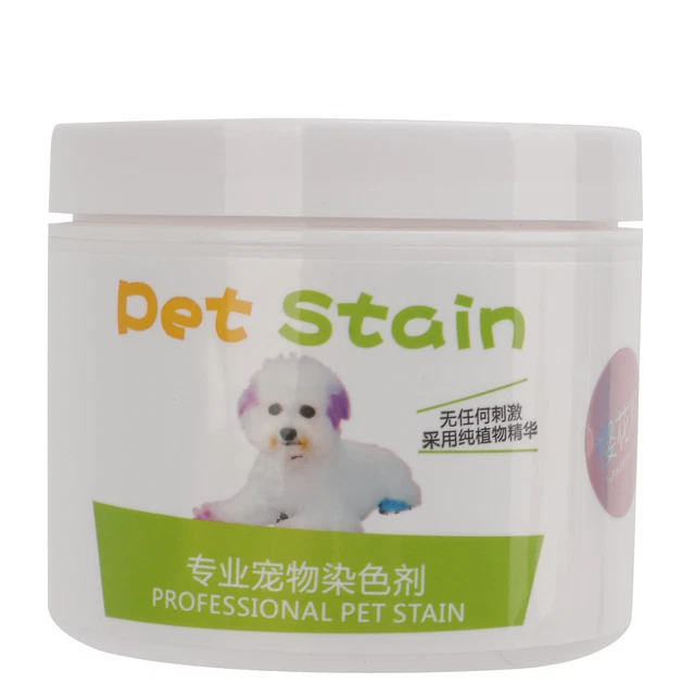 Dog Hair Dye Bright Colors Wide Mouth Design Safe Semi Permanent Dye For Pet New