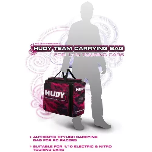 Hudy 1/10 Touring Carrying Bag + Tool Bag - V3 - Hd199100