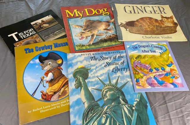 6 TEACHER BIG BOOK LOT Read Oversized Easel Kindergarten 1st Grade (C) 6 TEACHER BIG BOOK LOT Read Oversized Easel Kindergarten 1st Grade (C)