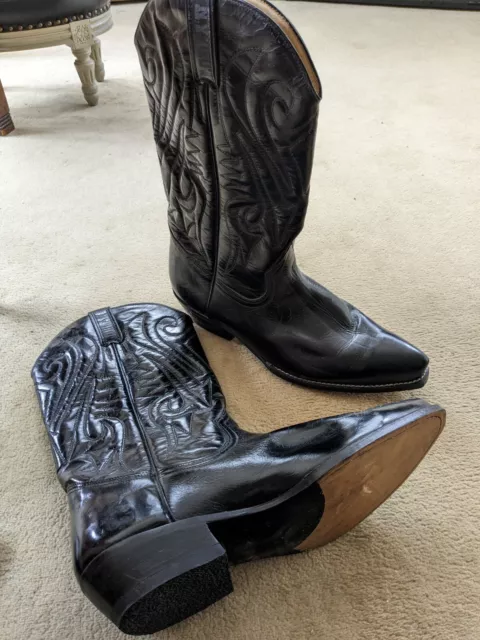 Cowboystiefel Gr. 45 schwarz -  Loblan -