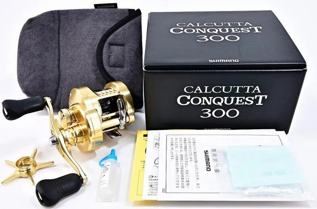 SHIMANO 18 Calcutta Conquest 300 Genuine STAR DRAG Baitcast Reel #234
