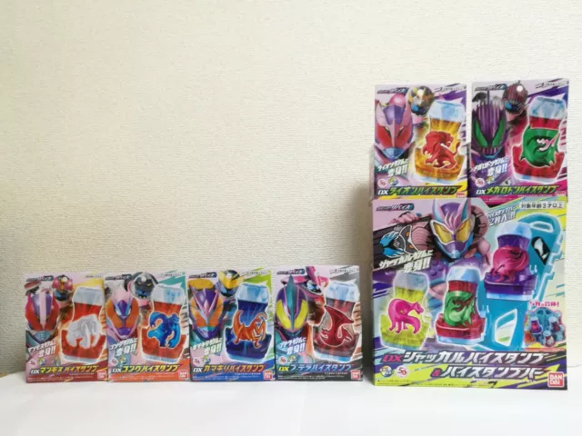 Kamen Rider Revice DX MEGALODON LION MAMMOTH PTERA  KONG Mantis VISTAMP & Jackal