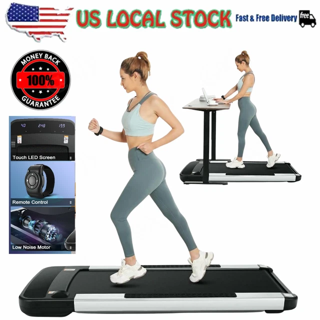 TREADMILL 300LB CAPACITY Under Desk Treadmill Exercise Running Machine