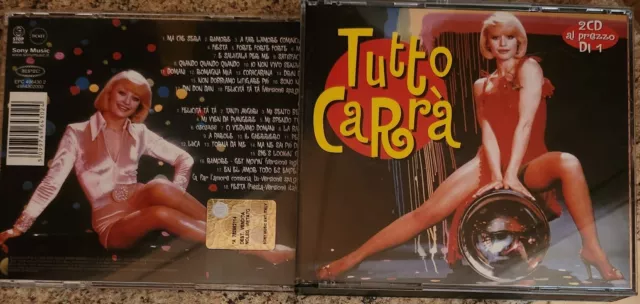 Raffaella Carra' Tutto Carra' Box 2 Cd Sony