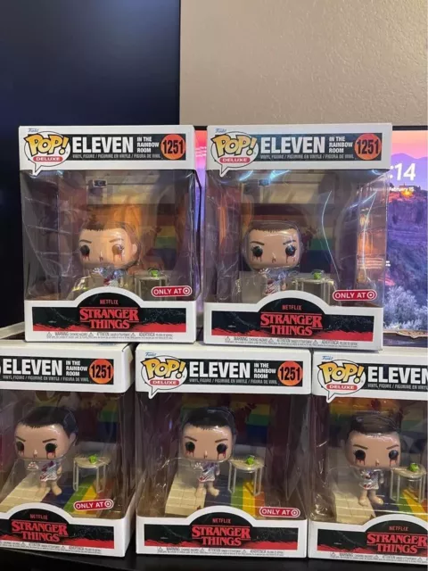 Funko POP! Target Exclusive Stranger Things Eleven in the Rainbow Room #1251