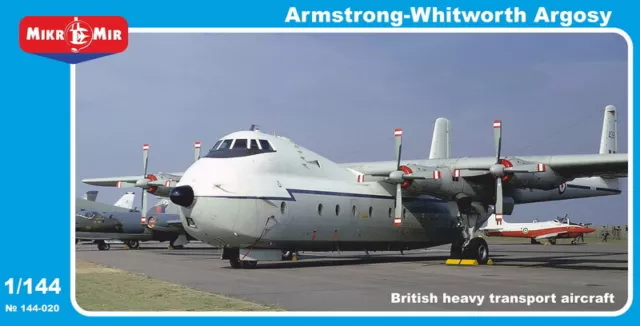 MikroMir 144-020 Armstrong Whitworth Argosy (AW.660) 1/144 Scale Model Kit