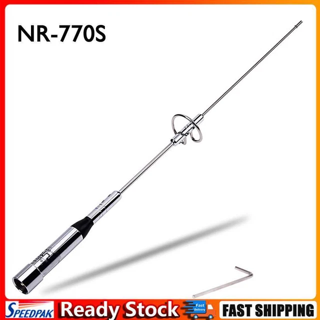 N. 770S 145 MHz 435 MHz antenna radioamatoriale mobile auto con connettore PL VHF UHF