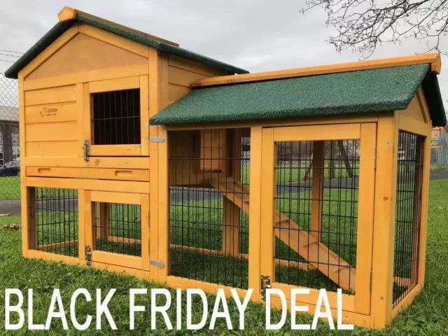 Lazy bones best sale rabbit hutch argos