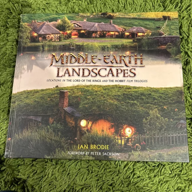 Middle-earth Landscapes: Locations in Lord of the Rings & Hobbit Film Book VGC