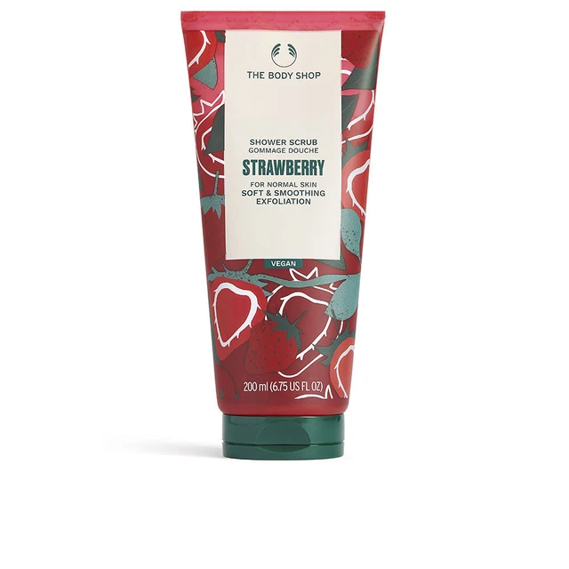 Cosmétique Corps The Body Shop unisex STRAWBERRY shower scrub 200 ml
