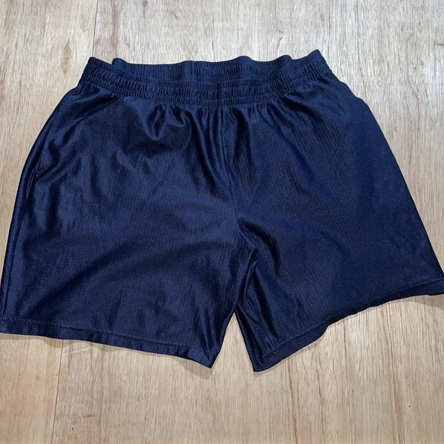 Starter Shorts Mens XL Blue Athletic Gym Mesh Basketball Breathable Drawstring