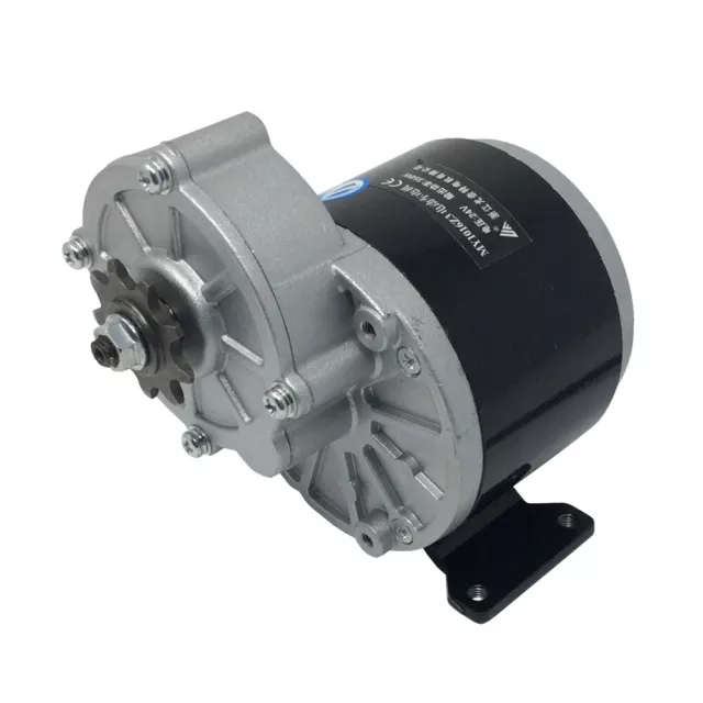 350 Watt MY1016Z3 Gear Reduction Electric Motor with 9 Tooth Sprocket 24 Volt