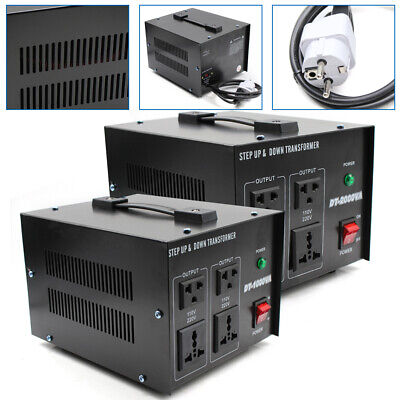 Vevor 2000w Convertitore di Tensione Trasformatore 220/240v ⇋ 110/120v convertitore di Transformer 