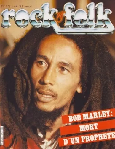 Rock and Folk N°173 MARLEY MARC BOLAN DALTREY POSON IVY