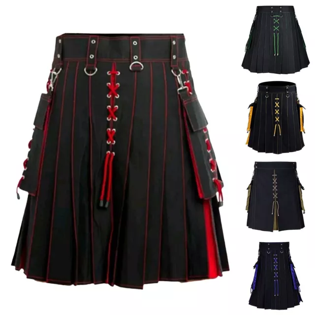 Traditioneller schottischer Festival Herren Kilt Tasche mittelalterlicher Rock e