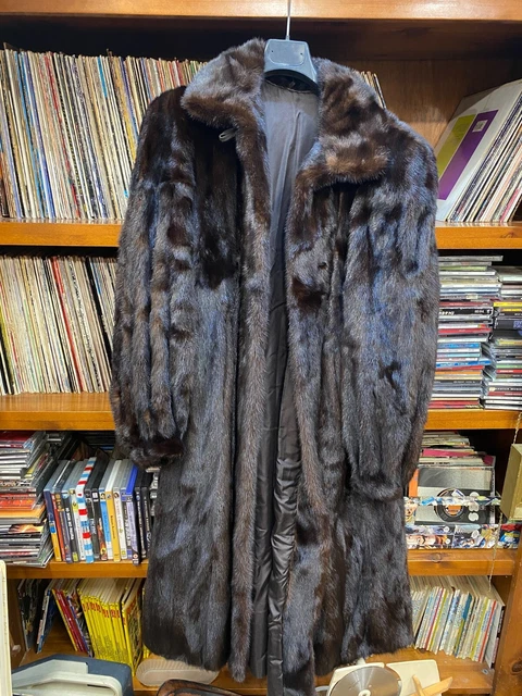 Cappotto da donna in Pelliccia di visone bruno