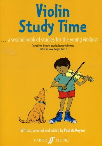 Partition pour violon - Paul de Keyser - Violin Study Time - Livre 2