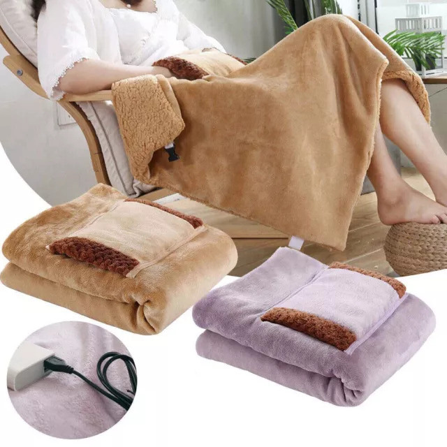 USB Heated Electric Warming Shawl Lap Blanket Heated Throw Heating Neck Shawl