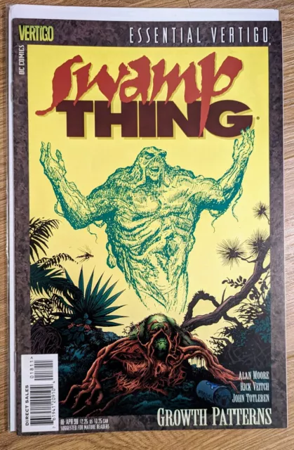 Essential Vertigo Swamp Thing #18 Alan Moore #37 reprint 1st John Constantine