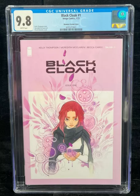 Black Cloak #1 CGC 9.8 Image Comics 2023, Peach Momoko Cover