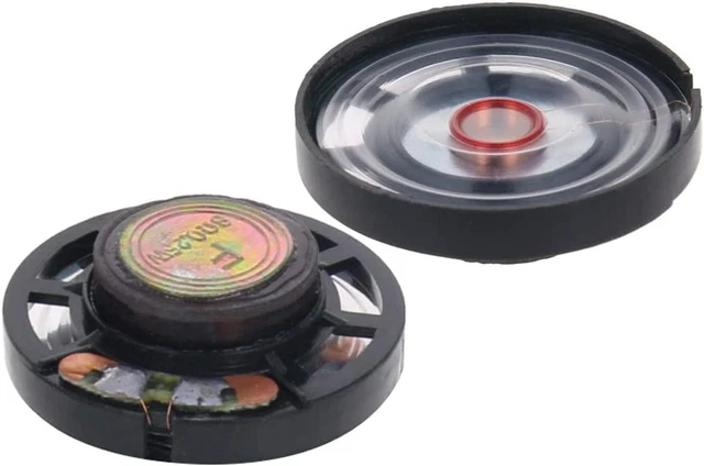10Pcs DIY Magnetic Speaker 0.25W 8 Ohm Internal Magnet Loudspeaker Spea